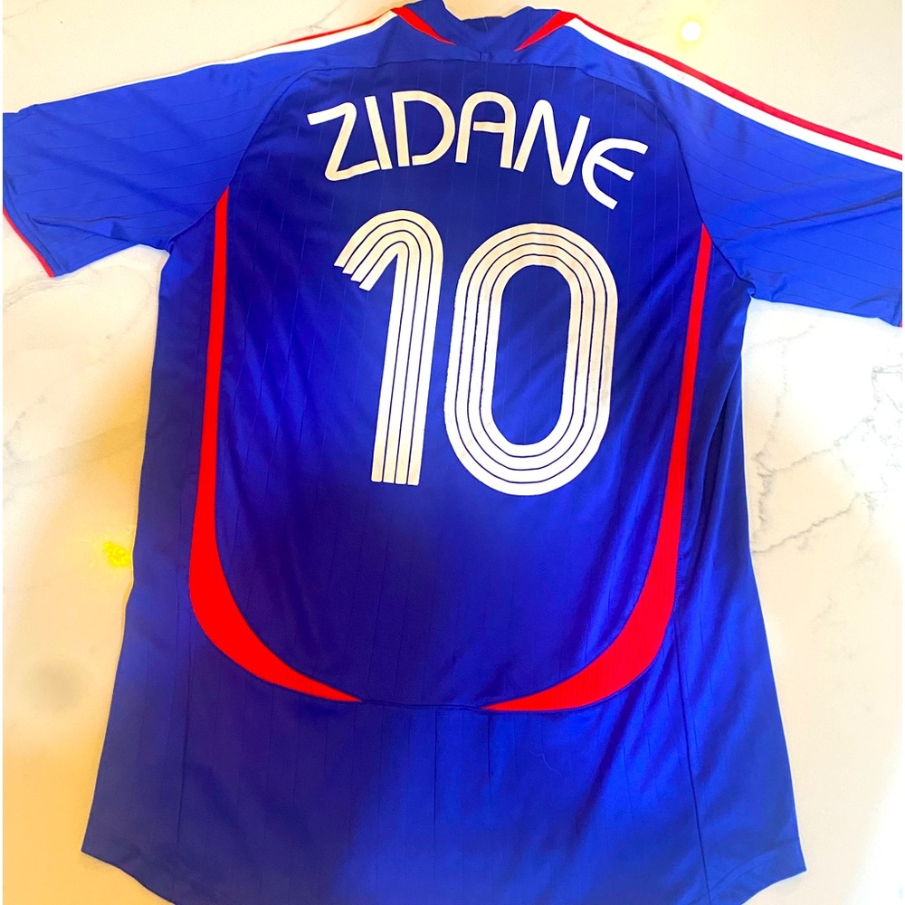 Vintage 2006-2007 France Zinedine Zidane Kit / Jersey